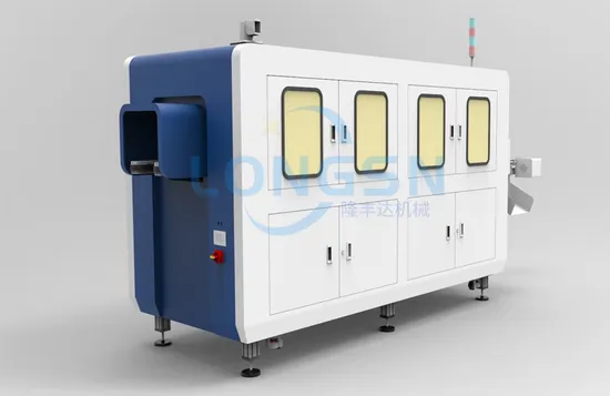 High Speed Plastic Cap Vision Inspection System Machine