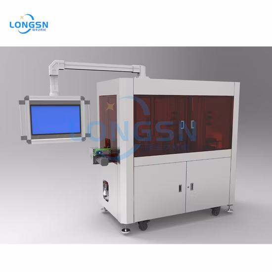 High Speed Plastic Cap Vision Inspection System Machine