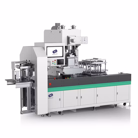 Automatische flexible Leiterplatten-Kühlschrankmagnet-Aufkleber-Werbemagnet-Stanzmaschine